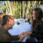 Bnaya proposing to Gali in happier days.